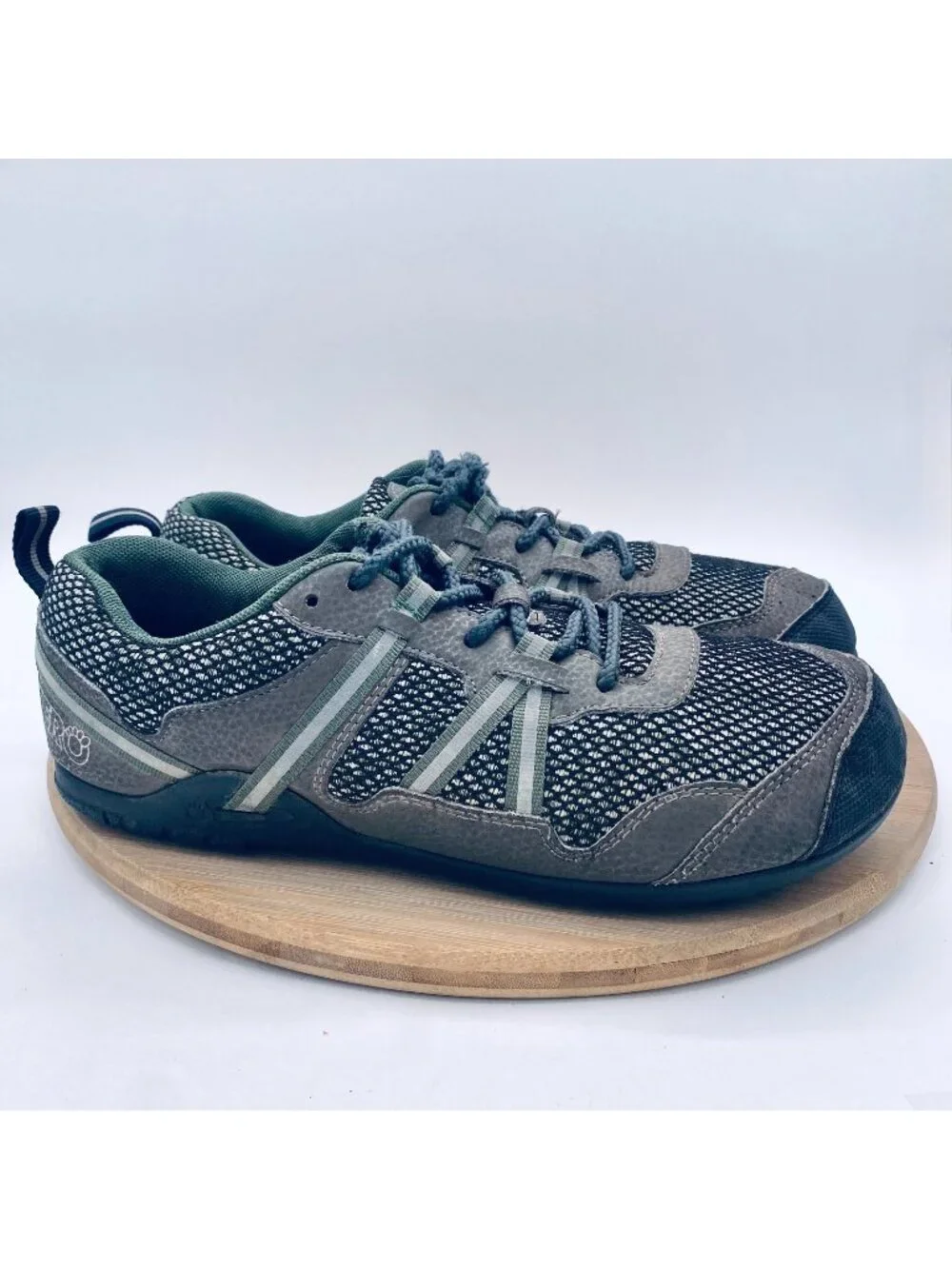Xero Shoes Mens 9 Green Mesh Barefoot Zero Drop Terra Flex Sneakers Minimalist